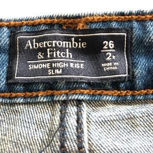 Abercrombie and Fitch size 2 jeans.
